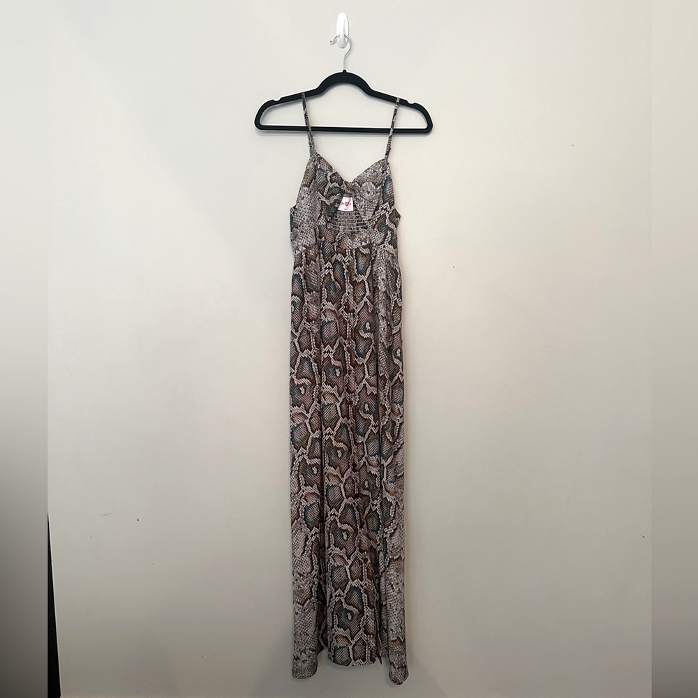 Buddy Love Snake Print Maxi